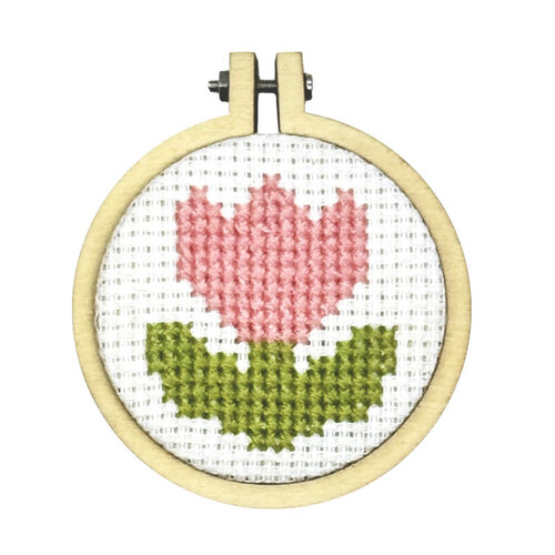 The Crafty Kit Company Borduurpakket Matchbox You Are Blooming Lovely! (Tulip) - The Crafty Kit Company The Crafty Kit Company Borduurpakket Matchbox You Are Blooming Lovely! (Tulip) - The Crafty Kit Company