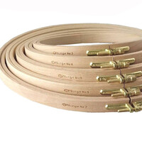 Nurge Borduurring beukenhout - 1,6 cm hoogte - 10 t/m 31 cm doorsnede
