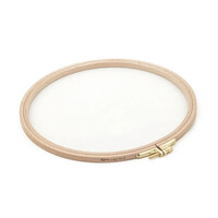 Nurge Borduurring beukenhout - 0,8 cm hoogte - 31 cm doorsneden