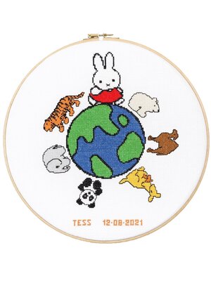 Pako Borduurpakket Nijntje Wereld - PAKO