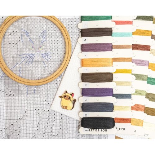 Leti Stitch Borduurpakket Familiar's Favorite - Leti Stitch Leti Stitch Borduurpakket Familiar's Favorite - Leti Stitch
