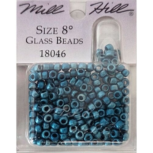 Mill Hill Pony Beads 8/0 Matte Cadet Blue - Mill Hill