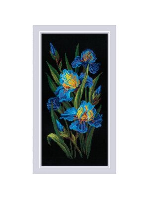 RIOLISf Borduurpakket Beatuful Irises - RIOLIS RIOLISf Borduurpakket Beatuful Irises - RIOLIS