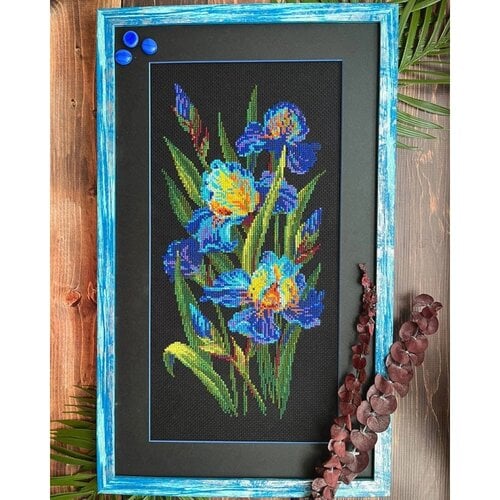 RIOLIS Borduurpakket Beatuful Irises - RIOLIS RIOLIS Borduurpakket Beatuful Irises - RIOLIS