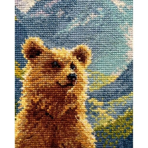 RIOLIS Borduurpakket Clumsy Bear - RIOLIS RIOLIS Borduurpakket Clumsy Bear - RIOLIS