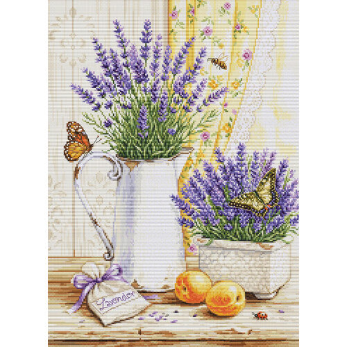 Luca-S Borduurpakket Lavender Scent - Luca-S Luca-S Borduurpakket Lavender Scent - Luca-S