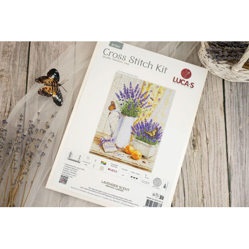 Luca-S Borduurpakket Lavender Scent - Luca-S Luca-S Borduurpakket Lavender Scent - Luca-S