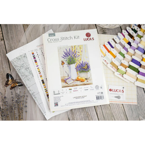 Luca-S Borduurpakket Lavender Scent - Luca-S Luca-S Borduurpakket Lavender Scent - Luca-S