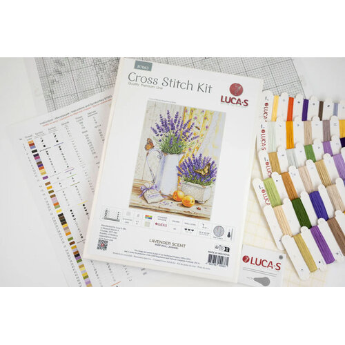 Luca-S Borduurpakket Lavender Scent - Luca-S Luca-S Borduurpakket Lavender Scent - Luca-S