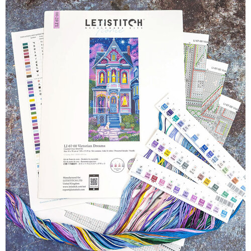 Leti Stitch Borduurpakket Victorian Dreams - Leti Stitch Leti Stitch Borduurpakket Victorian Dreams - Leti Stitch