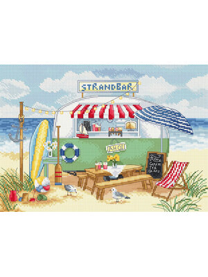 Leti Stitch Borduurpakket Strandbar - Leti Stitch Leti Stitch Borduurpakket Strandbar - Leti Stitch