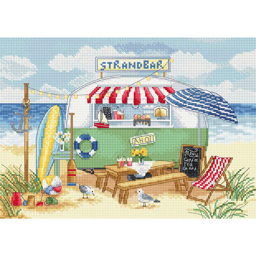 Leti Stitch Borduurpakket Strandbar - Leti Stitch Leti Stitch Borduurpakket Strandbar - Leti Stitch