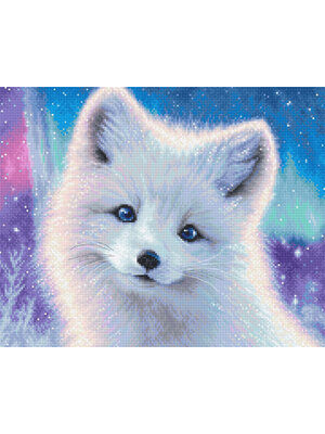 Leti Stitch Borduurpakket Arctic Foxy - Leti Stitch Leti Stitch Borduurpakket Arctic Foxy - Leti Stitch
