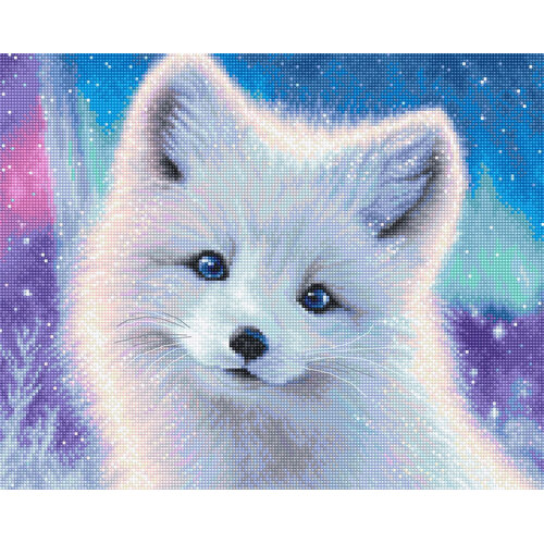 Leti Stitch Borduurpakket Arctic Foxy - Leti Stitch Leti Stitch Borduurpakket Arctic Foxy - Leti Stitch