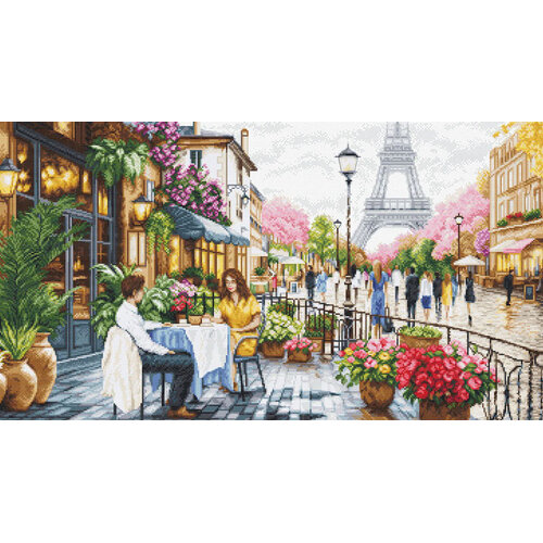 Luca-S Borduurpakket Eiffel Tower View - Luca-S Luca-S Borduurpakket Eiffel Tower View - Luca-S