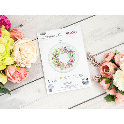 Luca-S Borduurpakket Roses Story - Luca-S Luca-S Borduurpakket Roses Story - Luca-S
