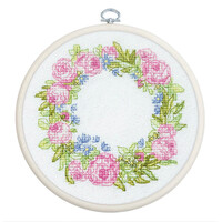 Borduurpakket Summer Wreath - Luca-S