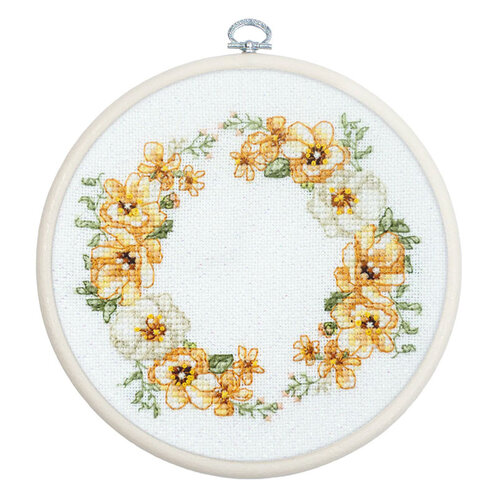 Luca-S Borduurpakket Floral Rhythm - Luca-S Luca-S Borduurpakket Floral Rhythm - Luca-S