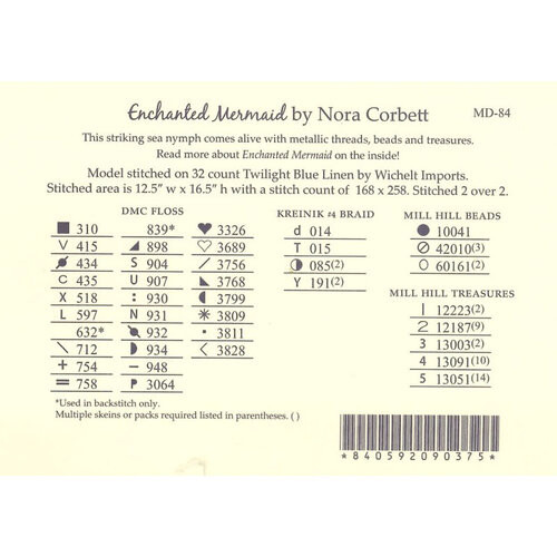 Mirabilia  Mirabilia 084 - Enchanted Mermaid - patroon
