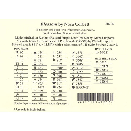 Mirabilia  Mirabilia 180 - Blossom - patroon