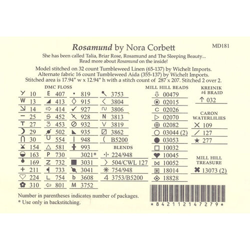 Mirabilia  Mirabilia 181 - Rosamund - patroon