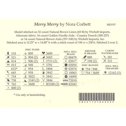 Mirabilia  Mirabilia 197 - Merry Merry - patroon