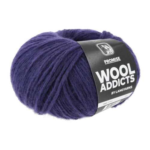 Lang Yarns Lang Yarns | Wol Wooladdicts Promise - 100 gr - 0190 | Zwartebes