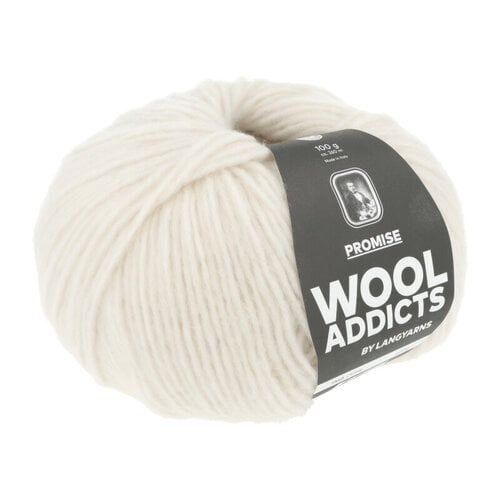 Lang Yarns Lang Yarns | Wol Wooladdicts Promise - 100 gr - 0094 | Offwhite
