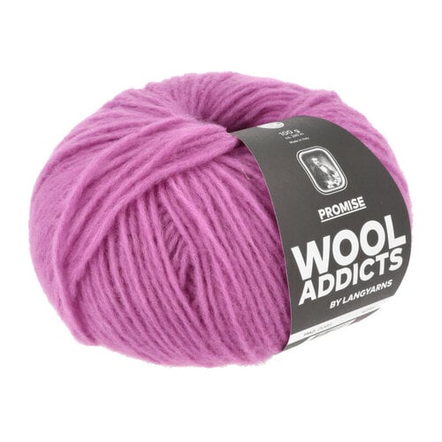 Lang Yarns Lang Yarns | Wol Wooladdicts Promise - 100 gr - 0085 | Pittig Roze