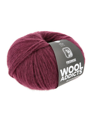 Lang Yarns Lang Yarns | Wol Wooladdicts Promise - 100 gr - 0062 | Wijnrood