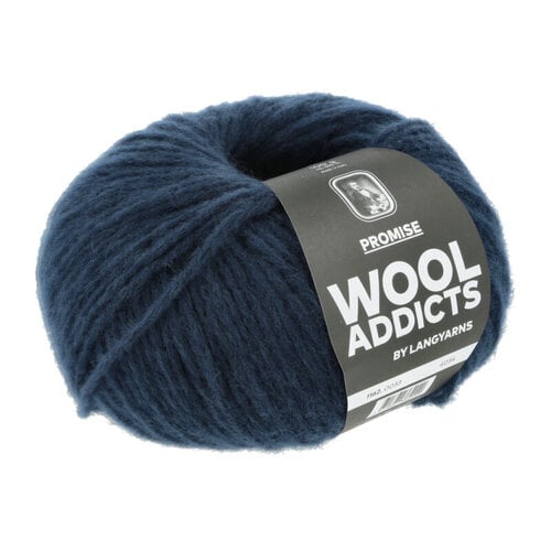 Lang Yarns Lang Yarns | Wol Wooladdicts Promise - 100 gr - 0033 | Staalgrijs