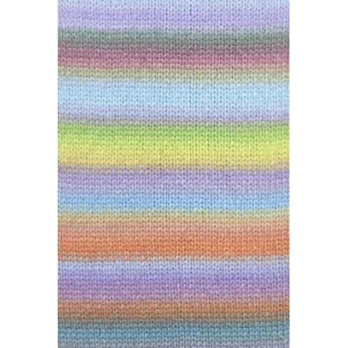 Lang Yarns Lang Yarns | Wol Cloud - 100 gr -  0022| Lila/Oranje/Geel/Groen
