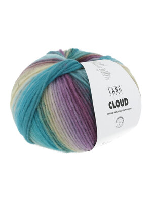 Lang Yarns Lang Yarns | Wol Cloud - 100 gr - 0019| Petrol/Turkoois/Lila/Helgroen Lang Yarns Lang Yarns | Wol Cloud - 100 gr - 0019| Petrol/Turkoois/Lila/Helgroen