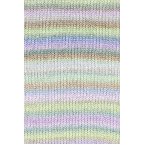Lang Yarns Lang Yarns | Wol Cloud - 100 gr -  0014| Helgroen//Helblauw/Lila