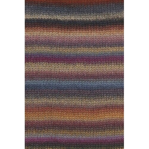 Lang Yarns Lang Yarns | Wol Cloud - 100 gr -  0012| Kastanjebruin/Petrol