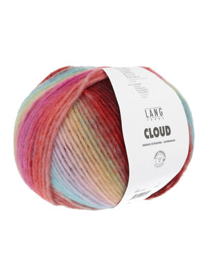 Lang Yarns Lang Yarns | Wol Cloud - 100 gr - 0005| Bordeaux/Groen/Blauw Lang Yarns Lang Yarns | Wol Cloud - 100 gr - 0005| Bordeaux/Groen/Blauw