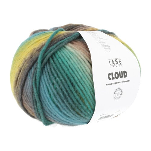 Lang Yarns Lang Yarns | Wol Cloud - 100 gr - 0004| Groen