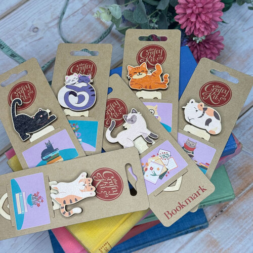 The Crafty Kit Company Wooden Bookmark Cat - Siamese - The Crafty Kit Company The Crafty Kit Company Wooden Bookmark Cat - Siamese - The Crafty Kit Company