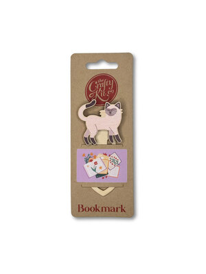 The Crafty Kit Company Wooden Bookmark Cat - Siamese - The Crafty Kit Company The Crafty Kit Company Wooden Bookmark Cat - Siamese - The Crafty Kit Company
