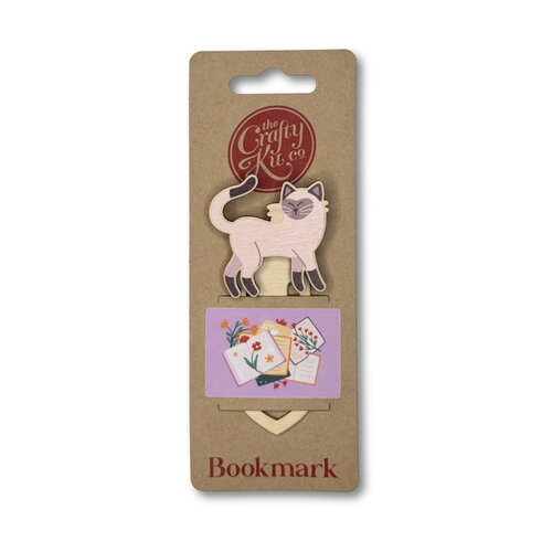 The Crafty Kit Company Wooden Bookmark Cat - Siamese - The Crafty Kit Company The Crafty Kit Company Wooden Bookmark Cat - Siamese - The Crafty Kit Company