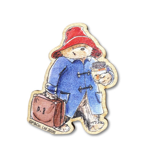 The Crafty Kit Company Wooden Needle Minder - Paddington - The Journey Begins - The Crafty Kit Company