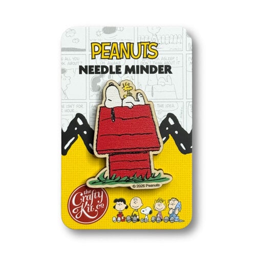 The Crafty Kit Company Wooden Needle Minder - Snoopy on the Doghouse - The Crafty Kit Company The Crafty Kit Company Wooden Needle Minder - Snoopy on the Doghouse - The Crafty Kit Company