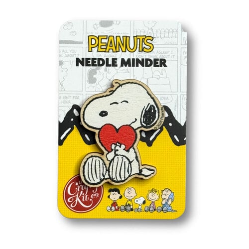 The Crafty Kit Company Wooden Needle Minder - Love from Snoopy - The Crafty Kit Company The Crafty Kit Company Wooden Needle Minder - Love from Snoopy - The Crafty Kit Company