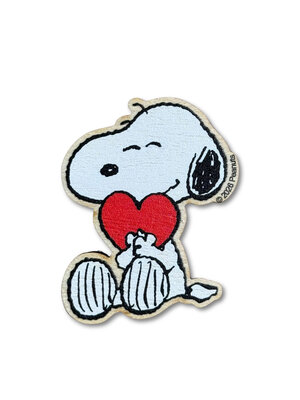 The Crafty Kit Company Wooden Needle Minder - Love from Snoopy - The Crafty Kit Company