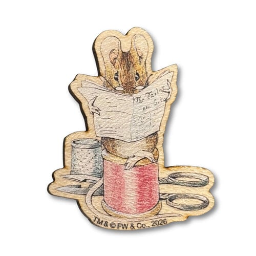 The Crafty Kit Company Wooden Needle Minder - Tailor of Gloucester - The Crafty Kit Company The Crafty Kit Company Wooden Needle Minder - Tailor of Gloucester - The Crafty Kit Company