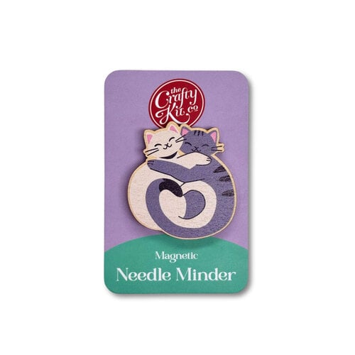 The Crafty Kit Company Wooden Needle Minder Cat - Besties - The Crafty Kit Company The Crafty Kit Company Wooden Needle Minder Cat - Besties - The Crafty Kit Company