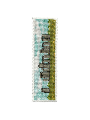 The Crafty Kit Company - Borduurpakket Boekenlegger - Stonehenge - The Crafty Kit Company The Crafty Kit Company - Borduurpakket Boekenlegger - Stonehenge - The Crafty Kit Company