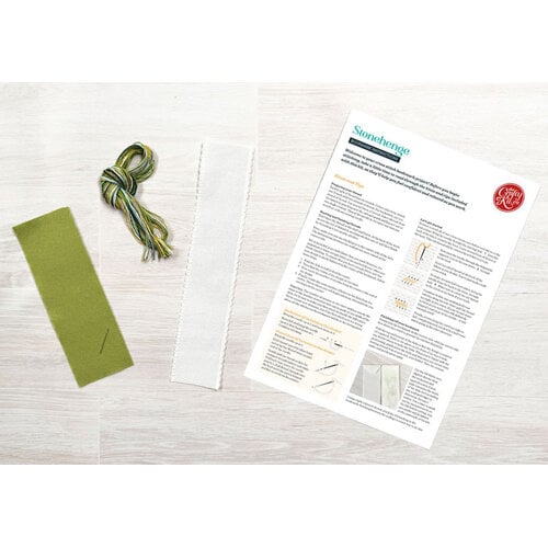 The Crafty Kit Company Borduurpakket Bookmark - Stonehenge - The Crafty Kit Company The Crafty Kit Company Borduurpakket Bookmark - Stonehenge - The Crafty Kit Company
