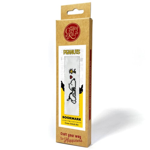 The Crafty Kit Company Borduurpakket Bookmark - Snoopy - The Crafty Kit Company The Crafty Kit Company Borduurpakket Bookmark - Snoopy - The Crafty Kit Company