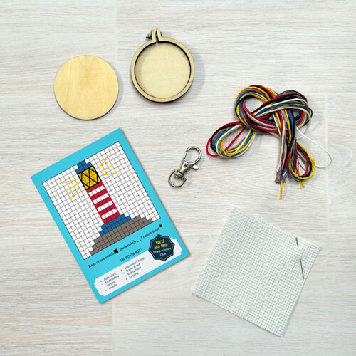 The Crafty Kit Company Borduurpakket Matchbox - You Light the Way - The Crafty Kit Company The Crafty Kit Company Borduurpakket Matchbox - You Light the Way - The Crafty Kit Company